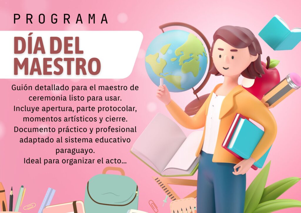 programa día del maestro